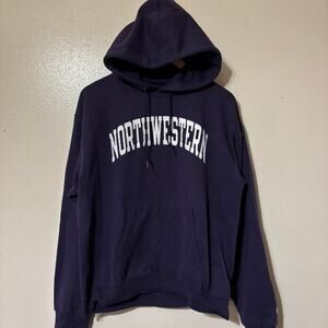 Northwestern University Purple/White Heavyweight Graphic Champion Hoodie